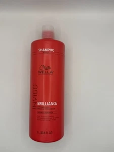 Wella Invigo Brilliance Color Protection Shampoo - Fine / Normal Hair 33.8 oz - Picture 1 of 3