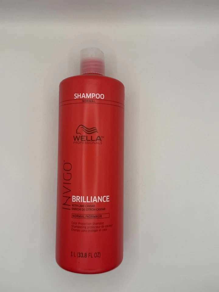 Wella Invigo Brilliance Color Protection Shampoo - Fine / Normal Hair 33.8 oz - Image 1 of 3