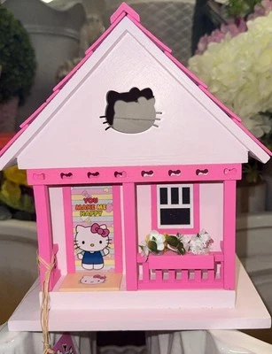 Pajarera Colgante Sanrio Hello Kitty - Rosa Nueva Foto 1 de 3