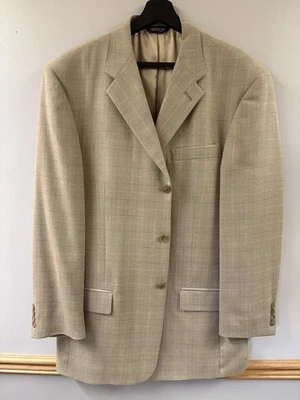 Chaqueta Blazer Hombre Claiborne 44L Lana Seda Foto 1 de 4