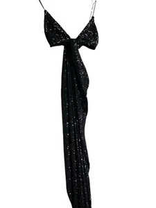Nookie Diaz cut out gown size small retails For Over $300 Made In Australia - Picture 1 of 5