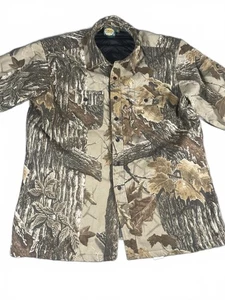 Camisa De Colección Cabela's XL Alta Árbol Real Camuflada Abotonada Forrada Manga Larga EE. UU. - Imagen 1 de 9