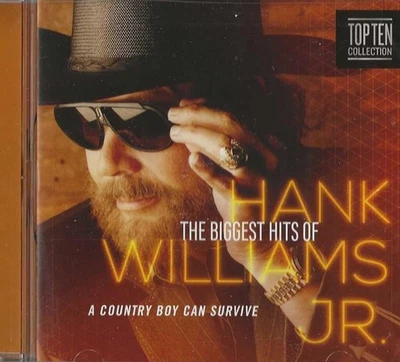HANK WILLIAMS JR. - The Biggest Hits Of - Country Rock Blues Pop Music CD - Imagem 1 de 2
