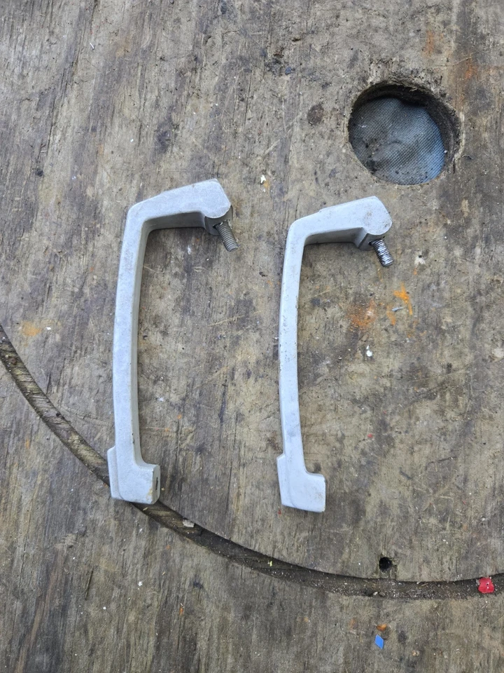 Vintage 1960's Perkins / Rootes Outboard Boat Motor Carry Handles Set Of 2 - Image 1 of 4