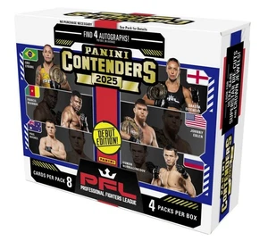 Paquete de pasatiempos Panini Contenders PFL Professional Fighters League 2025 - Imagen 1 de 9