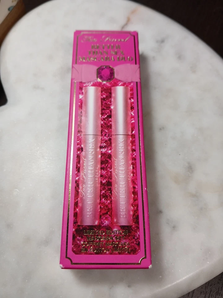 Máscara de pestañas Too Faced Better Than Sex Duo tamaño completo edición limitada 2 TAMAÑO COMPLETO Foto 1 de 1