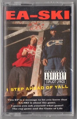 EA-SKI 1 Step Ahead Of Y'all SEALED Rap Tape No Limit Records Master P TRU 1992 - Image 1 of 3