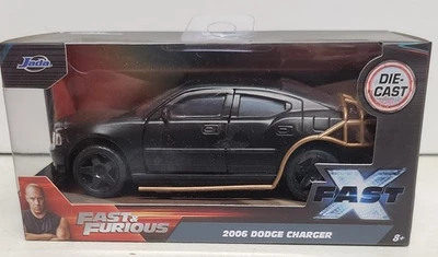 Jada Fast & Furious- Fast X 2006 Dodge Charger Black 1:32 - Image 1 of 4