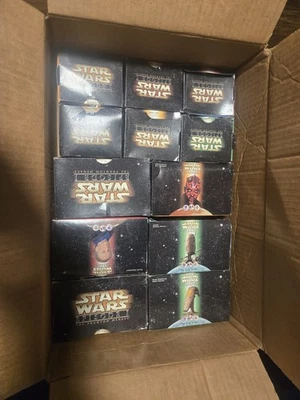 Lote de 12 juguetes vintage 1999 Star Wars Taco Bell KFC con cajas - Episodio I Foto 1 de 4