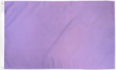 Bandera de color liso pastel púrpura 3x5 pies sólido pastel casa bandera sublimación en blanco Foto 1 de 2