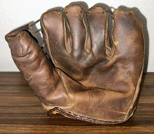Vtg Spalding 1153 Professional Model Leather Glove. - Picture 1 of 9