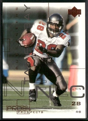 2000 Upper Deck Pros & Prospects #76 Warrick Dunn - Image 1 of 2