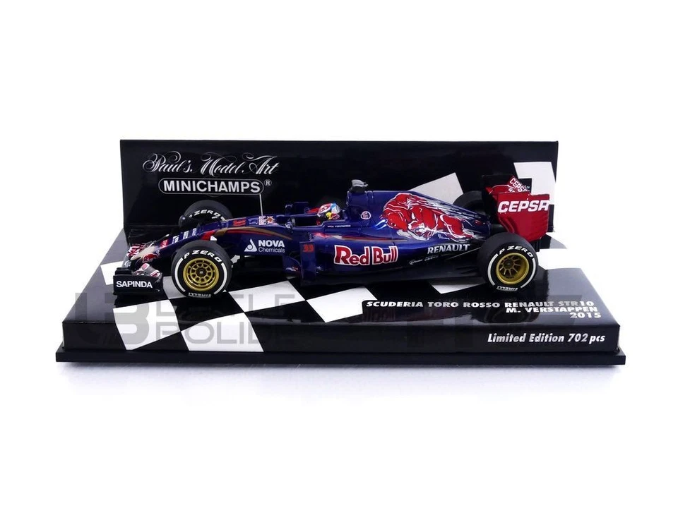 MINICHAMPS 1/43 - TORO ROSSO RENAULT STR10 - 2015 (M. VERSTAPPEN ) 417150033 - Image 1 of 1
