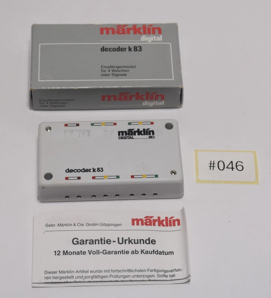 #046 Märklin 6083 Weichendecoder - getestet - Bild 1 von 1