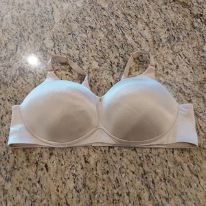 CACIQUE leicht gefütterter BH ohne Bügel Gr. 44 D beige breite verstellbare Träger schlankmachend - Bild 1 von 19