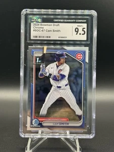 2024 Bowman Draft - Chrome Cam Smith #BDC-67 (RC) CGC 9.5 - Picture 1 of 2
