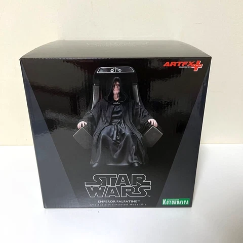 Kotobukiya Artfx Star Wars Emperor Palpatine 1/10 Scale PVC Figure Cover