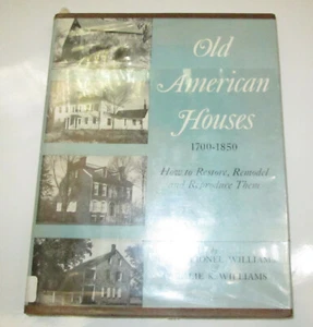 Old American Houses 1700-1850 How to Restore Remodel & Reproduce Them Vtg Book - Bild 1 von 4