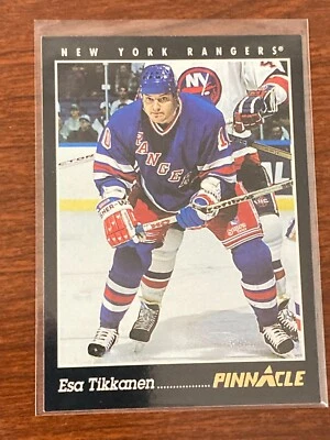 ESA TIKKANEN 1993-94 PINNACLE NEW YORK RANGERS (US VERSION) CARD #279 - Image 1 of 2