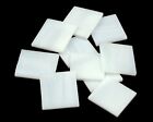 White Feather Translucent Triangles | Fusible 96 | Glass Mosaic Tile Shape
