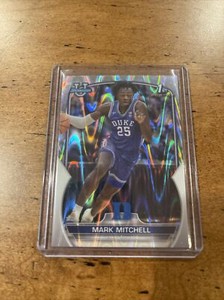 2022-23 Bowman U Chrome Mark Mitchell Ray Wave Refractor DUKE 61/100
