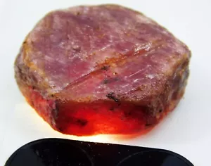 81,55 ct natürlicher unbehandelter roter Farbrubin unbeheizt Madagaskar grober Edelstein - Bild 1 von 8