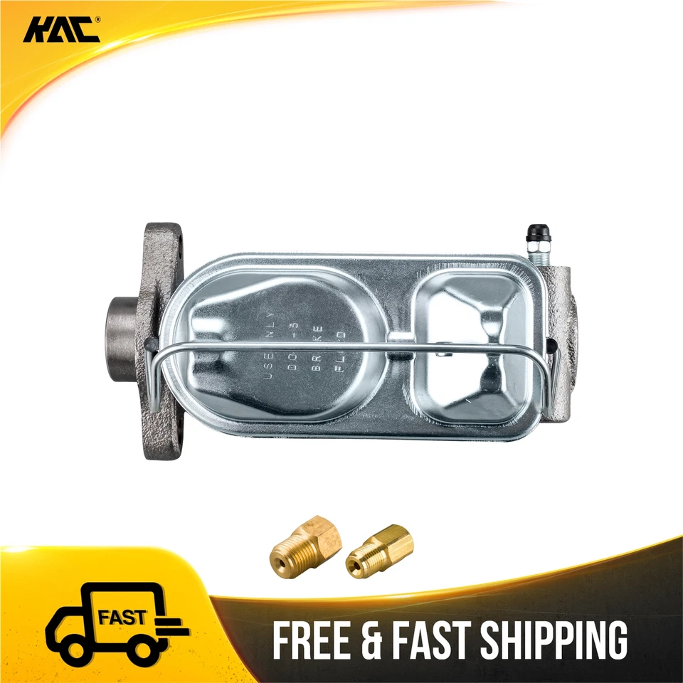 Brake Master Cylinder w/ Reservoir For Lincoln Mercury Ford Custom 69-71 LTD - Imagem 1 de 4