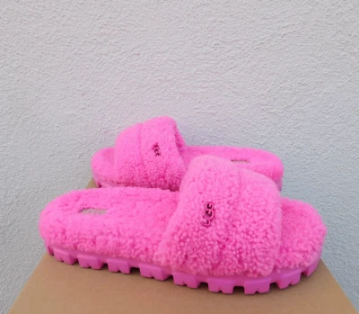 UGG COZETTA CLAVEL RIZADO PIEL DE OVEJA ZAPATILLAS CONFORT, MUJER US 6/ EUR 37 ~NUEVAS Foto 1 de 4