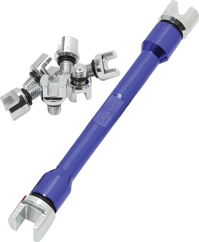 Llave de radios DRC Pro azul 5,6 mm 7,0 mm D59-15-062 Foto 1 de 1