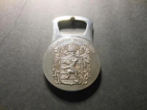 RARE BEAUTIFUL CHRISTOFLE FRANCE GRAND DUCHE LUXEMBOURG SILVER BOTTLE OPENER - Picture 1 of 3