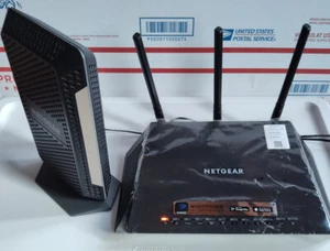 NETGEAR Cable Modem (CM1000v2) & NightHawk WiFi Router (R6700v3) - Picture 1 of 5