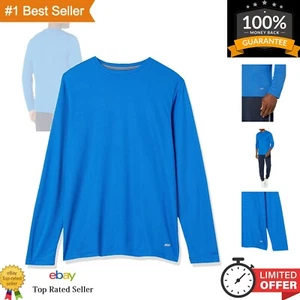 Herren Royalblau Performance Tech Langarm T-Shirt - Relaxed Fit Größe Small - Bild 1 von 7