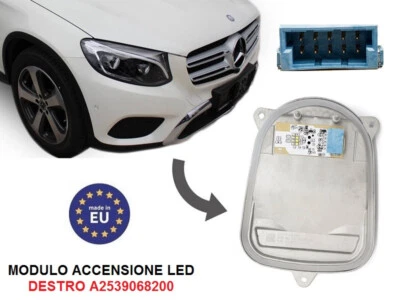 Modulo LED Centralina Mercedes W176 GLC 253 DESTRA LATO PASSEGGERO A2539068200 - Immagine 1 di 4