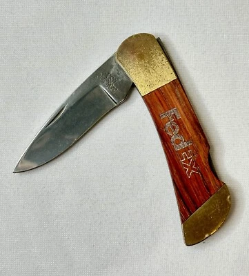 Navaja de bolsillo Bear MGC EE. UU. Shinola Detroit hoja de borde liso - Fed Ex - hoja de 2,5" Foto 1 de 4