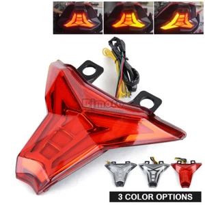 Integrated LED Tail Light Turn Signal For Kawasaki Z1000 Ninja ZX-10R 250/400 - Imagen 1 de 28