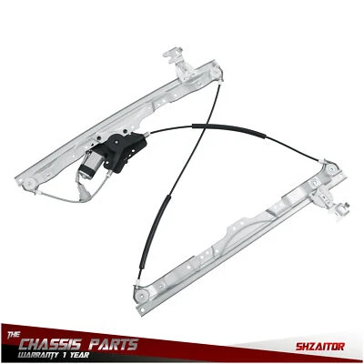 Front LH Power Window Regulator For Nissan Titan 2004 2005-2015 2015 w/ Motor - Image 1 of 4