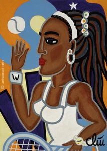 JACQUELINE DITT - Icónico Grand Slam Superstar 2023 Pintura Tennis Star - Imagen 1 de 2