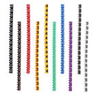  150 sztuk Numer drutu Etykieta Kabel Organizacja Rurka identyfikacyjna