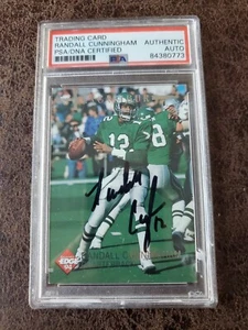 1994 Collectors Randall Cunningham #40 - PSA /DNA Certified - Eagles - Autograph - Picture 1 of 2