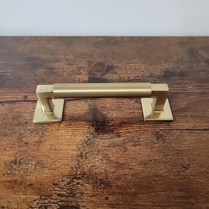 Liberty Champagne Bronze 3-3/4th In. Modern Post Drawer Pull - Picture 1 of 5