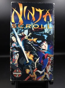 Ninja Scroll 1995 VHS Manga Video USED UNTESTED - Bild 1 von 6