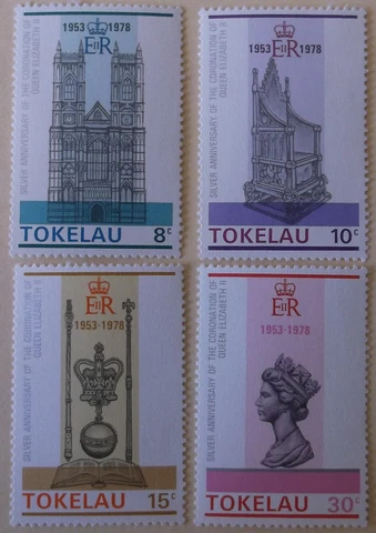 Tokelau Stamp 61-4 MNH  Full Set Royalty Topical Cover
