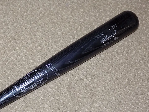 Ken Griffey Jr H&B Game Bat Cincinnati Reds Seattle Mariners HOF Cover