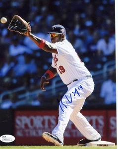 KENNYS VARGAS MINNESOTA TWINS 1ST BASE SIGNED AUTO 8x10 PHOTO JSA M42 - Picture 1 of 1