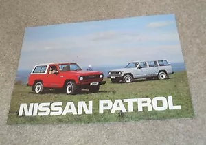 Nissan Patrol Brochure 1985 - 3 Door SWB & 5 Door LWB - Picture 1 of 1