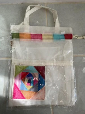 Bolso de Mano Estilo Tradicional Coreano 2 Vías Blanco Foto 1 de 4