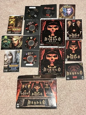Diablo II BattleChest - Big Box Edition PC WARCRAFT BLIZZARD LOT SEE PICS - Image 1 of 4