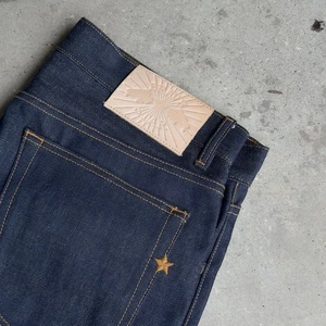 Denim Brave Star Selvage para hombre 34x36 12 oz Slim Taper Cone Mills hecho en EE. UU. NUEVO SIN ETIQUETAS - Imagen 1 de 14