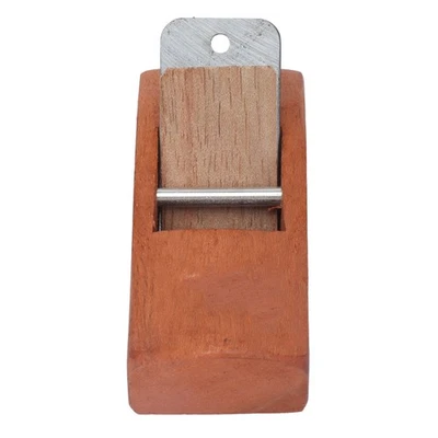 Mini Woodworking Plane Red Sandalwood Block Steel Hand Trimming Planer For - Image 1 of 4