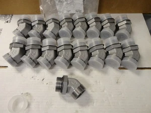 Parker Seal-Lok 24 V50L0-S Tough Shield Plus O-Ring Face Seal Tube Fitting 17pcs - Picture 1 of 12